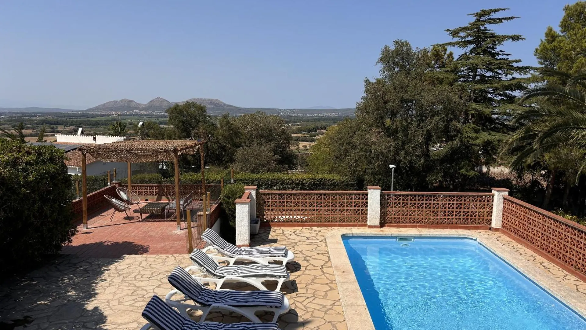 Villa Casa Con Vistas Y Piscina En Masos De Pals 0*,